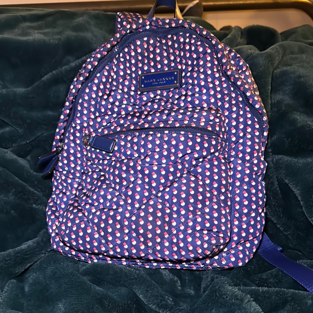 Quilted Marc Jacobs Backpack/Purse